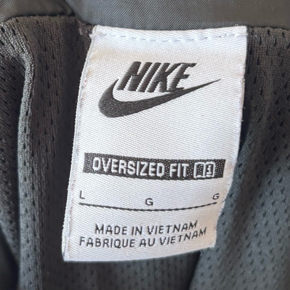 Nike x Liverpool FC Jacket Hooded Quarter Zip Windbreaker Black Size Large Men’s - Picture 10 of 10